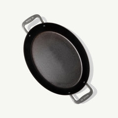 14" Seasoned Carbon Steel Gratin Dish